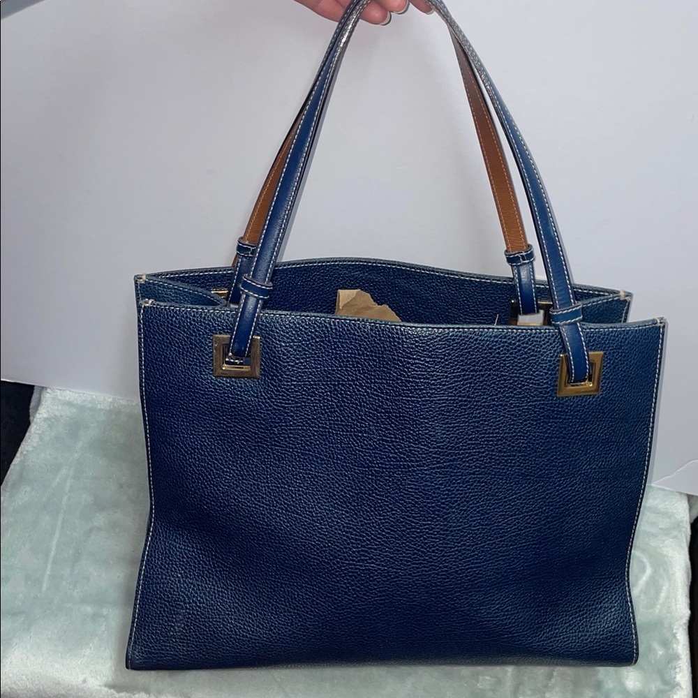 Vintage Kate Spade Leather Tote - Picture 3 of 17